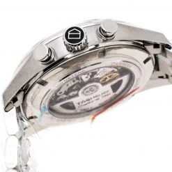 Tag Heuer Grey Stainless Steel Carrera Calibre 36 Flyback CAR2B11.BA0799 Men's Wristwatch 43 Mm For Men -Tag Heuer Sales Shop luxury men tag heuer used watches p258743 004