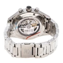 Tag Heuer Grey Stainless Steel Carrera Calibre 36 Flyback CAR2B11.BA0799 Men's Wristwatch 43 Mm For Men -Tag Heuer Sales Shop luxury men tag heuer used watches p258743 006