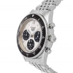 Tag Heuer Black/White Stainless Steel Heuer Heritage "Jack Heauer Limited Edition" CBE2111.BA0687 Men's Wristwatch 42 MM For Men 9 Tag Heuer Black/White Stainless Steel Heuer Heritage "Jack Heauer Limited Edition" CBE2111.BA0687 Men's Wristwatch 42 MM For Men -Tag Heuer Sales Shop luxury men tag heuer used watches p264973 002