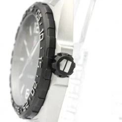 Tag Heuer Black Stainless Steel Formula 1 WAZ1110 Men's Wristwatch 41MM For Men -Tag Heuer Sales Shop luxury men tag heuer used watches p265678 005