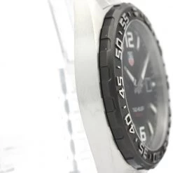 Tag Heuer Black Stainless Steel Formula 1 WAZ1110 Men's Wristwatch 41MM For Men -Tag Heuer Sales Shop luxury men tag heuer used watches p265678 009