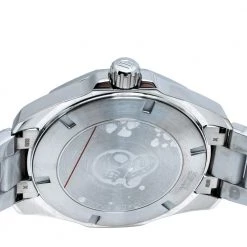 Tag Heuer Black/Red Stainless Steel Aquaracer WAY101B.BA0746 Men's Wristwatch 43 Mm For Men -Tag Heuer Sales Shop luxury men tag heuer used watches p310284 002