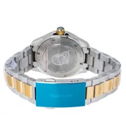 TAG Heuer Silver Opaline Two-Tone Stainless Steel Aquaracer WAY1120.BB0930 Men's Wristwatch 40.50 Mm For Men 12 TAG Heuer Silver Opaline Two-Tone Stainless Steel Aquaracer WAY1120.BB0930 Men's Wristwatch 40.50 Mm For Men -Tag Heuer Sales Shop luxury men tag heuer used watches p320705 001