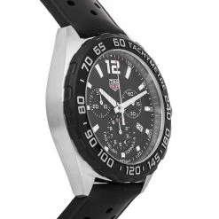 Tag Heuer Black Stainless Steel Formula 1 Chronograph CAZ1010.FT8024 Men's Wristwatch 43 MM For Men -Tag Heuer Sales Shop luxury men tag heuer used watches p393246 004