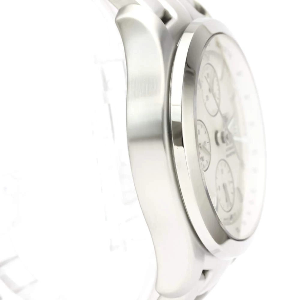 Tag Heuer Silver Stainless Steel Link Chronograph Automatic CJF2111 Men's Wristwatch 42 MM For Men 6 Tag Heuer Silver Stainless Steel Link Chronograph Automatic CJF2111 Men's Wristwatch 42 MM For Men - Image 6