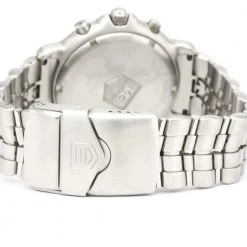 Tag Heuer Black Stainless Steel 6000 Chronogragh Quartz CH1113 Men's Wristwatch 40 MM For Men 11 Tag Heuer Black Stainless Steel 6000 Chronogragh Quartz CH1113 Men's Wristwatch 40 MM For Men -Tag Heuer Sales Shop luxury men tag heuer used watches p398022 002