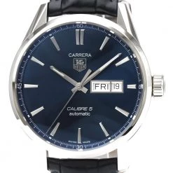 Tag Heuer Blue Stainless Steel Carrera Automatic WAR201E Men's Wristwatch 41 MM For Men