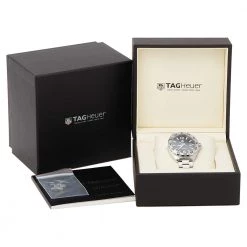 Tag Heuer Black Stainless Steel Formula 1 WAZ1112.BA0875 Quartz Men's Wristwatch 41 Mm For Men -Tag Heuer Sales Shop luxury men tag heuer used watches p399494 002