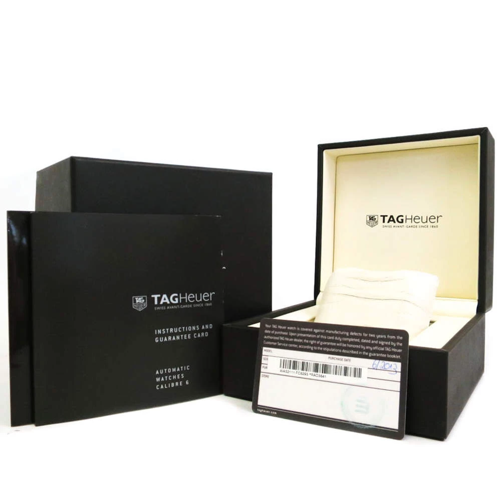 Tag Heuer Silver Stainless Steel Carrera WAS2111 Automatic Men's Wristwatch 39 MM For Men 9 Tag Heuer Silver Stainless Steel Carrera WAS2111 Automatic Men's Wristwatch 39 MM For Men - Image 9