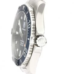 Tag Heuer Blue Stainless Steel Aquaracer WAN2111 Automatic Men's Wristwatch 42 MM For Men -Tag Heuer Sales Shop luxury men tag heuer used watches p415615 001