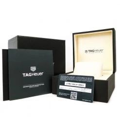 Tag Heuer Silver Stainless Steel Aquaracer Quartz WAY1111 Men's Wristwatch 40 MM For Men -Tag Heuer Sales Shop luxury men tag heuer used watches p435266 004