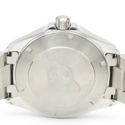Tag Heuer Silver Stainless Steel Aquaracer Quartz WAY1111 Men's Wristwatch 40 MM For Men -Tag Heuer Sales Shop luxury men tag heuer used watches p435266 006