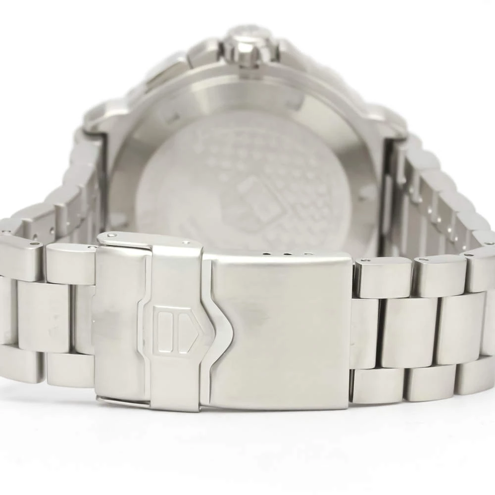 Tag Heuer Black Stainless Steel Formula 1 Grand Date Men's Wristwatch WAU111A Men's Wristwatch 42 MM For Men 4 Tag Heuer Black Stainless Steel Formula 1 Grand Date Men's Wristwatch WAU111A Men's Wristwatch 42 MM For Men - Image 4