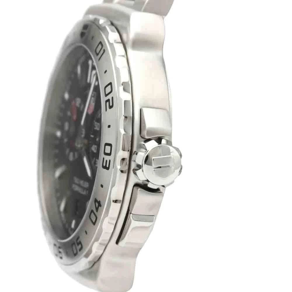 Tag Heuer Black Stainless Steel Formula 1 Grand Date Men's Wristwatch WAU111A Men's Wristwatch 42 MM For Men 6 Tag Heuer Black Stainless Steel Formula 1 Grand Date Men's Wristwatch WAU111A Men's Wristwatch 42 MM For Men - Image 6