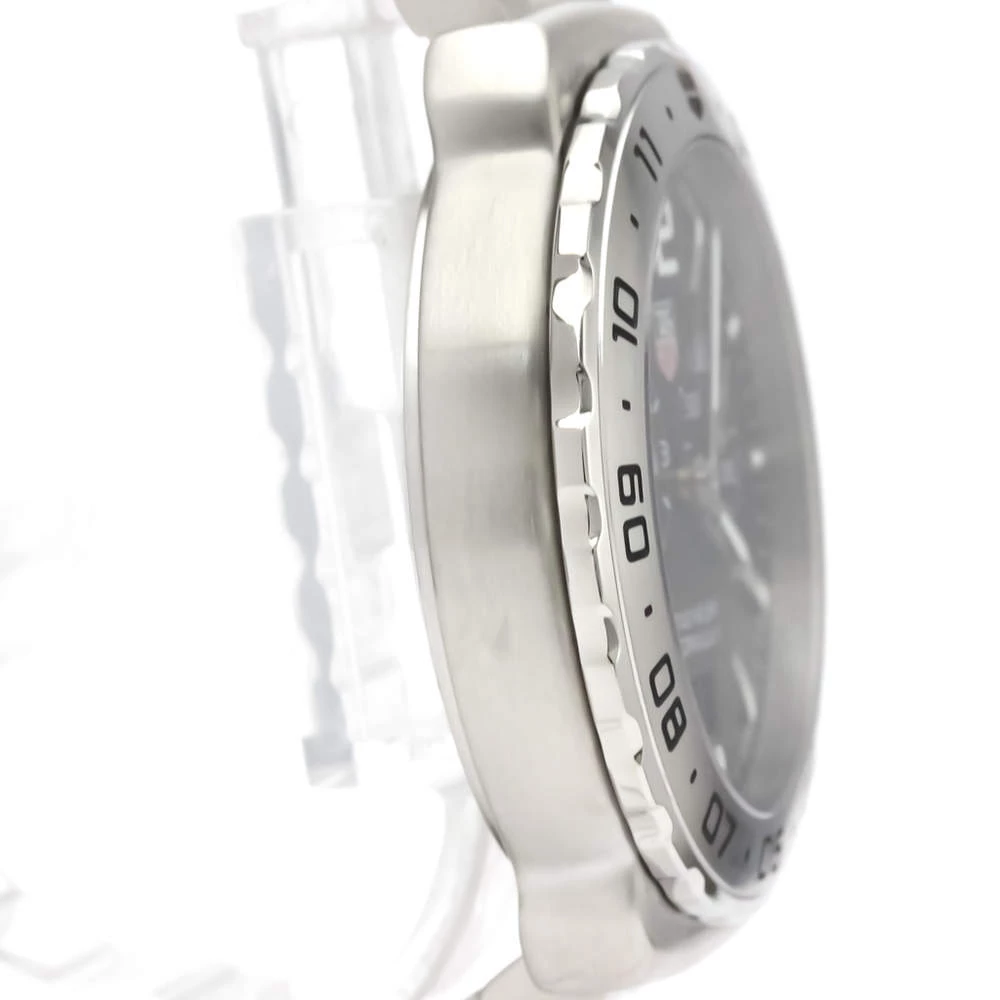 Tag Heuer Black Stainless Steel Formula 1 Grand Date Men's Wristwatch WAU111A Men's Wristwatch 42 MM For Men 5 Tag Heuer Black Stainless Steel Formula 1 Grand Date Men's Wristwatch WAU111A Men's Wristwatch 42 MM For Men - Image 5