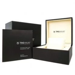 Tag Heuer Black Stainless Steel Aquaracer Quartz CAY111A Men's Wristwatch 43 MM For Men -Tag Heuer Sales Shop luxury men tag heuer used watches p435268 008