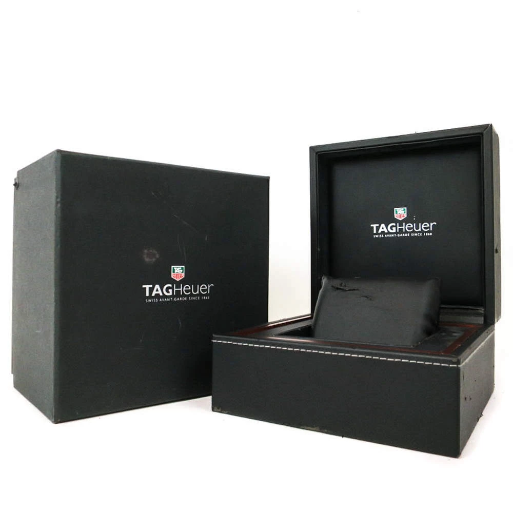 Tag Heuer White Stainless Steel Carrera Heritage Calibre 16 Automatic CAS2111 Men's Wristwatch 41 MM For Men 9 Tag Heuer White Stainless Steel Carrera Heritage Calibre 16 Automatic CAS2111 Men's Wristwatch 41 MM For Men - Image 9