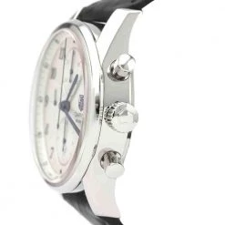 Tag Heuer White Stainless Steel Carrera Heritage Calibre 16 Automatic CAS2111 Men's Wristwatch 41 MM For Men 14 Tag Heuer White Stainless Steel Carrera Heritage Calibre 16 Automatic CAS2111 Men's Wristwatch 41 MM For Men -Tag Heuer Sales Shop luxury men tag heuer used watches p435273 008