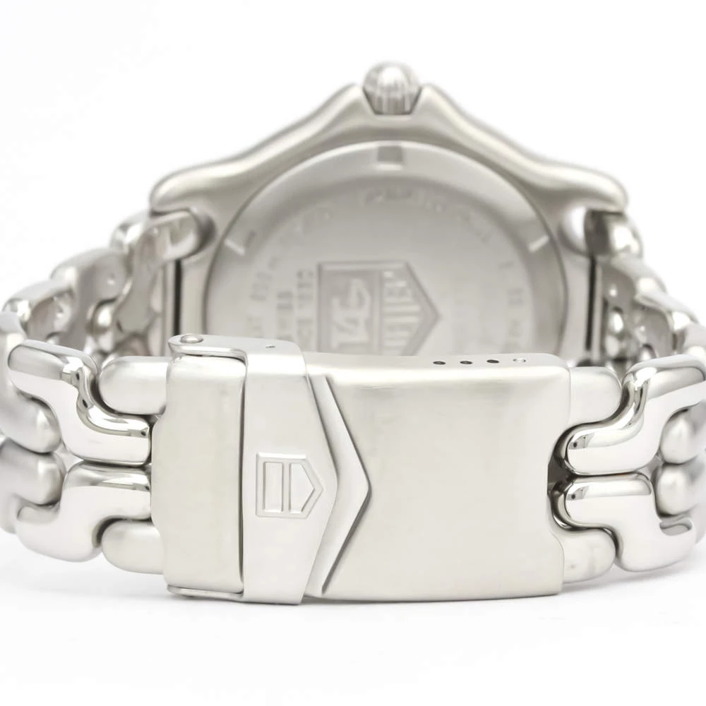 Tag Heuer Black Stainless Steel Sel Professional 200M WG1118 Quartz Men's Wristwatch 38 MM For Men 4 Tag Heuer Black Stainless Steel Sel Professional 200M WG1118 Quartz Men's Wristwatch 38 MM For Men - Image 4