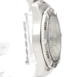 Tag Heuer Silver Stainless Steel Aquaracer WAF1112 Quartz Men's Wristwatch 39 MM For Men 12 Tag Heuer Silver Stainless Steel Aquaracer WAF1112 Quartz Men's Wristwatch 39 MM For Men -Tag Heuer Sales Shop luxury men tag heuer used watches p435288 003