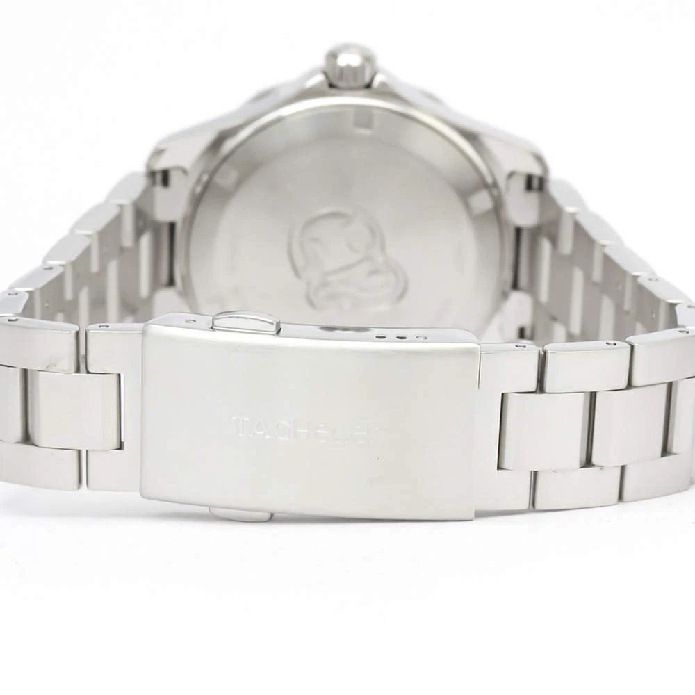 Tag Heuer Black Stainless Steel Aquaracer WAP1110 Quartz Men's Wristwatch 40 MM For Men 4 Tag Heuer Black Stainless Steel Aquaracer WAP1110 Quartz Men's Wristwatch 40 MM For Men - Image 4