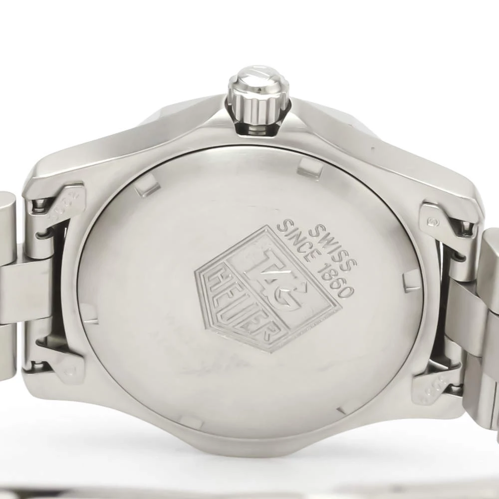 Tag Heuer Black Stainless Steel Professional 200M Quartz WN1210 Men's Wristwatch 34 MM For Men 3 Tag Heuer Black Stainless Steel Professional 200M Quartz WN1210 Men's Wristwatch 34 MM For Men - Image 3