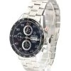 Tag Heuer Black Stainless Steel Carrera Calibre 16 Day Date Chronograph CV2A10 Men's Wristwatch 43 MM For Men