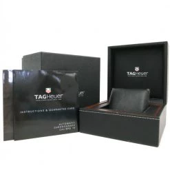 Tag Heuer Black Stainless Steel Carrera Calibre 16 Day Date Chronograph CV2A10 Men's Wristwatch 43 MM For Men -Tag Heuer Sales Shop luxury men tag heuer used watches p438113 008