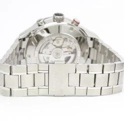 Tag Heuer Black Stainless Steel Carrera Calibre 16 Day Date Chronograph CV2A10 Men's Wristwatch 43 MM For Men -Tag Heuer Sales Shop luxury men tag heuer used watches p438113 009