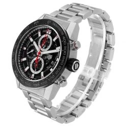 Tag Heuer Black Stainless Carrera Chronograph CAR2A1W Men's Wristwatch 45 MM For Men 15 Tag Heuer Black Stainless Carrera Chronograph CAR2A1W Men's Wristwatch 45 MM For Men -Tag Heuer Sales Shop luxury men tag heuer used watches p457916 006