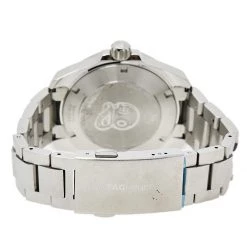 Tag Heuer Blue Ceramic Stainless Steel Aquaracer WAY211C.BA0928 Men's Wristwatch 41 Mm For Men -Tag Heuer Sales Shop luxury men tag heuer used watches p461412 004