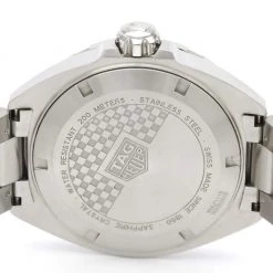 Tag Heuer Blue Stainless Steel Formula 1 WAZ1118 Quartz Men's Wristwatch 41 MM For Men -Tag Heuer Sales Shop luxury men tag heuer used watches p472531 004