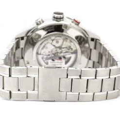 Tag Heuer Black Stainless Steel Carrera Monaco Grand Prix CV2A1F Automatic Men's Wristwatch 43 MM For Men -Tag Heuer Sales Shop luxury men tag heuer used watches p472548 002