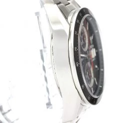 Tag Heuer Black Stainless Steel Carrera Monaco Grand Prix CV2A1F Automatic Men's Wristwatch 43 MM For Men -Tag Heuer Sales Shop luxury men tag heuer used watches p472548 004