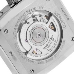 Tag Heuer Blue Stainless Steel Monaco Calibre 12 CAW2111 Men's Wristwatch 39 MM For Men -Tag Heuer Sales Shop luxury men tag heuer used watches p500175 004