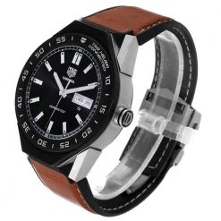 Tag Heuer Black Titanium Carrera Tourbillon Chronograph ACBF5A80 Men's Wristwatch 46 MM For Men -Tag Heuer Sales Shop luxury men tag heuer used watches p505171 005