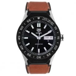 Tag Heuer Black Titanium Carrera Tourbillon Chronograph ACBF5A80 Men's Wristwatch 46 MM For Men -Tag Heuer Sales Shop luxury men tag heuer used watches p505171 007