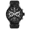 Tag Heuer Black Titanium Carrera Tourbillon Chronograph ACBF5A80 Men's Wristwatch 46 MM For Men
