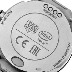 Tag Heuer Black Titanium Carrera Tourbillon Chronograph ACBF5A80 Men's Wristwatch 46 MM For Men -Tag Heuer Sales Shop luxury men tag heuer used watches p505171 010