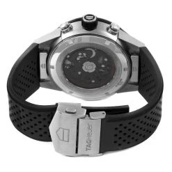 Tag Heuer Black Titanium Carrera Tourbillon Chronograph ACBF5A80 Men's Wristwatch 46 MM For Men -Tag Heuer Sales Shop luxury men tag heuer used watches p505171 011