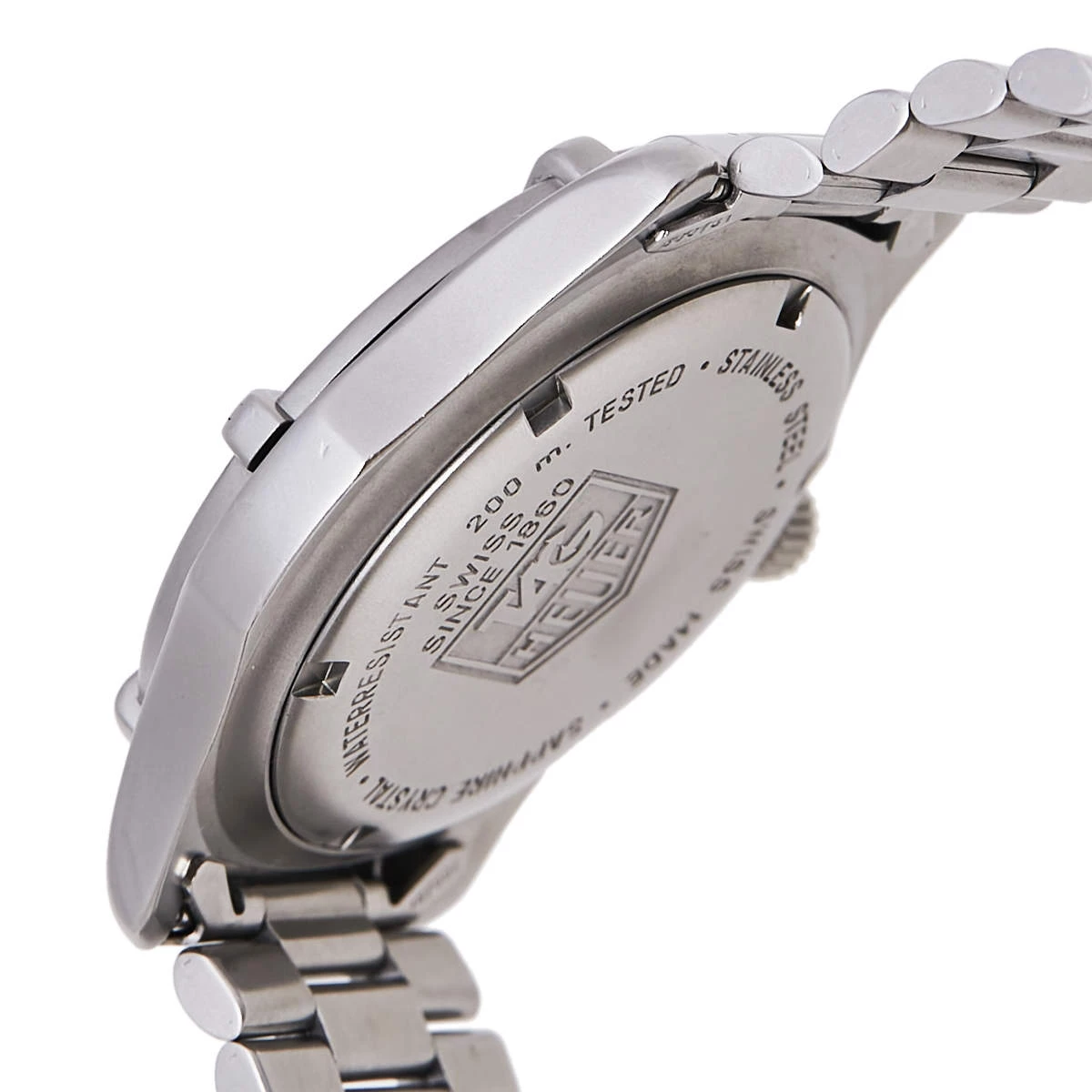 Tag Heuer Black Stainless Steel Professional WE1110-R Men's Wristwatch 38 Mm For Men 7 Tag Heuer Black Stainless Steel Professional WE1110-R Men's Wristwatch 38 Mm For Men - Image 7