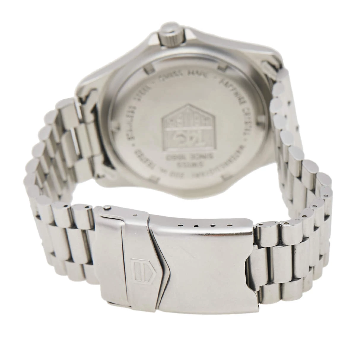 Tag Heuer Black Stainless Steel Professional WE1110-R Men's Wristwatch 38 Mm For Men 5 Tag Heuer Black Stainless Steel Professional WE1110-R Men's Wristwatch 38 Mm For Men - Image 5