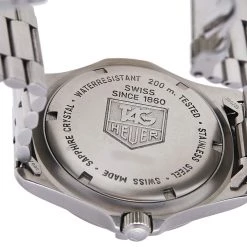 Tag Heuer Black Stainless Steel Professional WE1110-R Men's Wristwatch 38 Mm For Men 11 Tag Heuer Black Stainless Steel Professional WE1110-R Men's Wristwatch 38 Mm For Men -Tag Heuer Sales Shop luxury men tag heuer used watches p514700 003