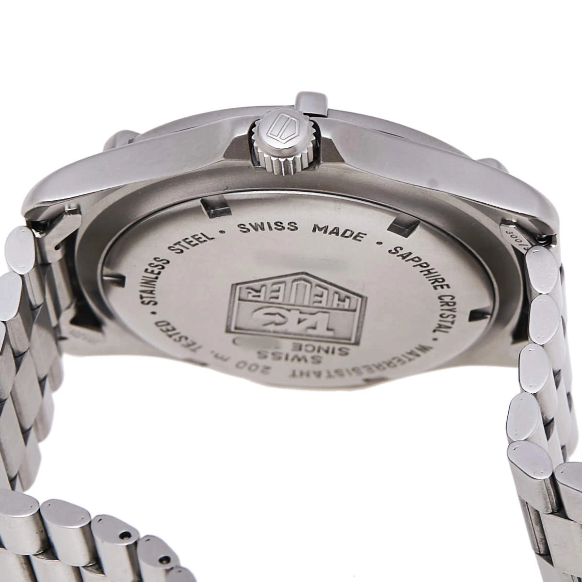 Tag Heuer Black Stainless Steel Professional WE1110-R Men's Wristwatch 38 Mm For Men 6 Tag Heuer Black Stainless Steel Professional WE1110-R Men's Wristwatch 38 Mm For Men - Image 6