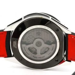 Tag Heuer Black Titanium And Stainless Steel Carrera Calibre 1887 CAR2C12 Chronograph Men's Wristwatch 45 MM For Men -Tag Heuer Sales Shop luxury men tag heuer used watches p538204 002