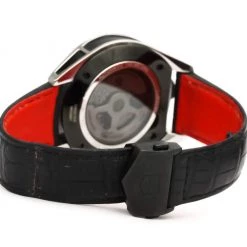 Tag Heuer Black Titanium And Stainless Steel Carrera Calibre 1887 CAR2C12 Chronograph Men's Wristwatch 45 MM For Men -Tag Heuer Sales Shop luxury men tag heuer used watches p538204 005