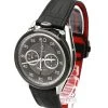 Tag Heuer Black Titanium And Stainless Steel Carrera Calibre 1887 CAR2C12 Chronograph Men's Wristwatch 45 MM For Men