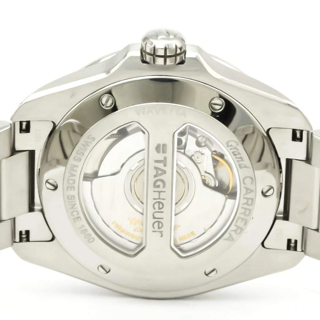 Tag Heuer Black Stainless Steel Grand Carrera Calibre 6 Automatic WAV511A Men's Wristwatch 41 MM For Men 3 Tag Heuer Black Stainless Steel Grand Carrera Calibre 6 Automatic WAV511A Men's Wristwatch 41 MM For Men - Image 3