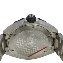 Tag Heuer Black Stainless Steel Formula 1 WAZ1110 Men's Wristwatch 41 Mm For Men -Tag Heuer Sales Shop luxury men tag heuer used watches p556006 003