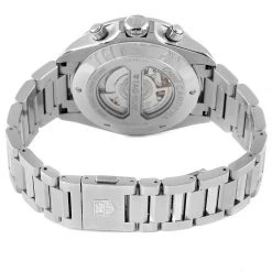 Tag Heuer Black Stainless Steel Grand Carrera Automatic CAV511A Men's Wristwatch 43 MM For Men -Tag Heuer Sales Shop luxury men tag heuer used watches p564683 003